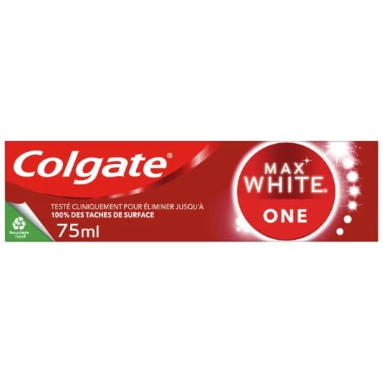 Dentifrice Accélérateurs De Blancheur Réduit La Plaque Dentaire Max White One