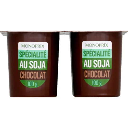 Dessert Spécialité Soja Au Chocolat