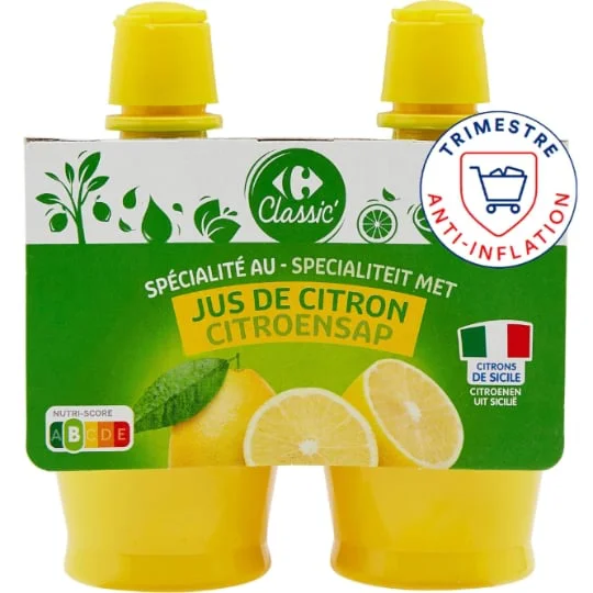 Spécialité au jus de citron