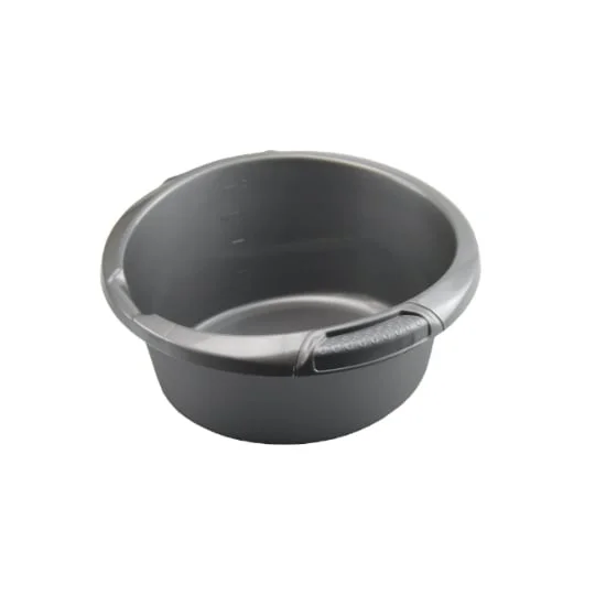 Bassine Ronde gris métal