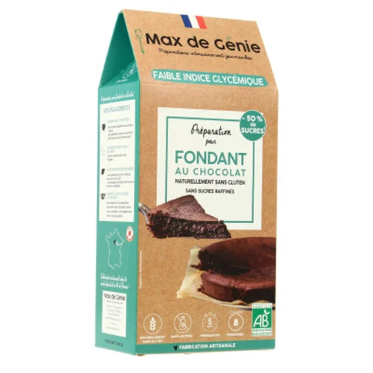 Préparation pour Fondant au Chocolat Bio