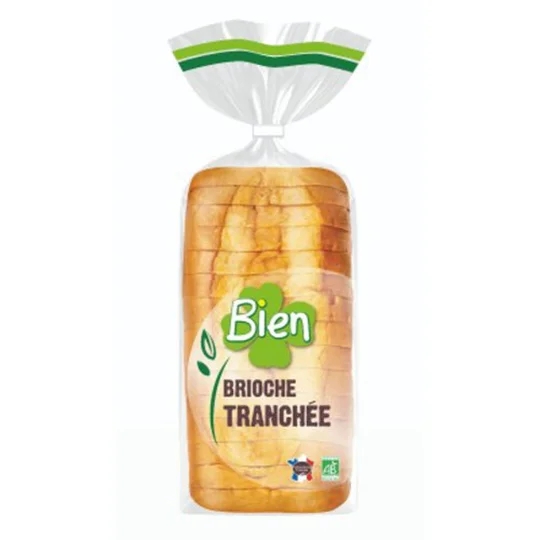 Brioche Tranchée Bio
