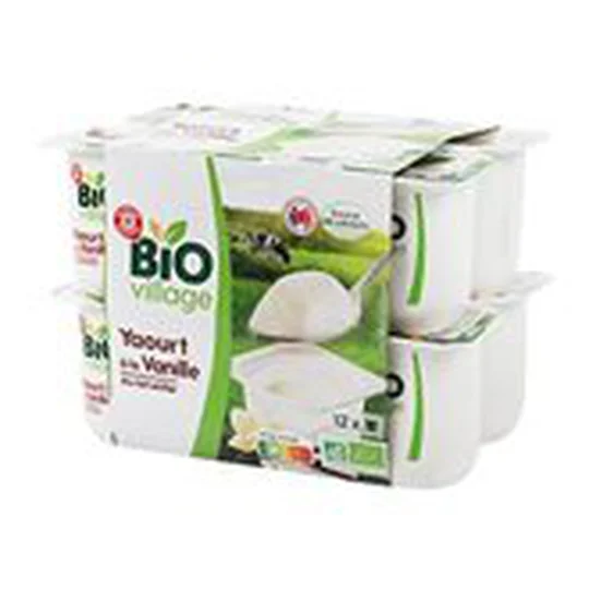 Yaourts Lait entier Bio Vanille