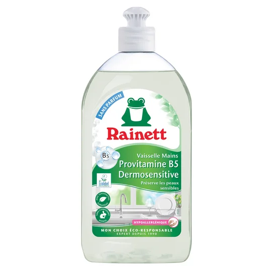 Liquide vaisselle Peau sensible écolabel