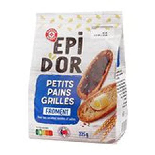 Petits pains grillés Froment