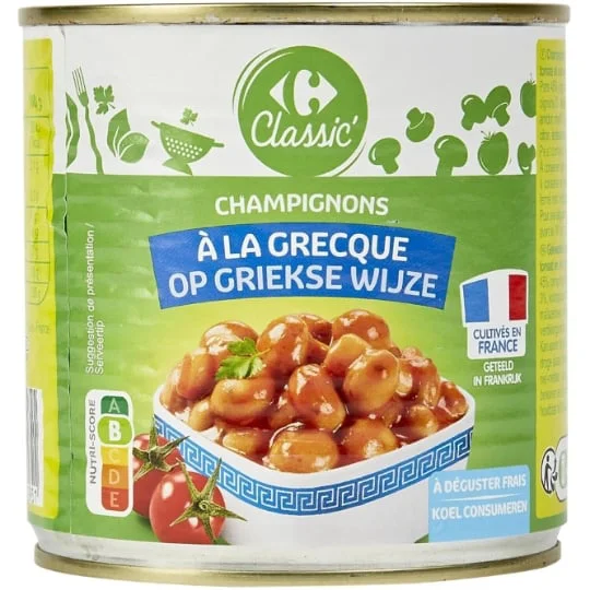 Champignons à la grecque