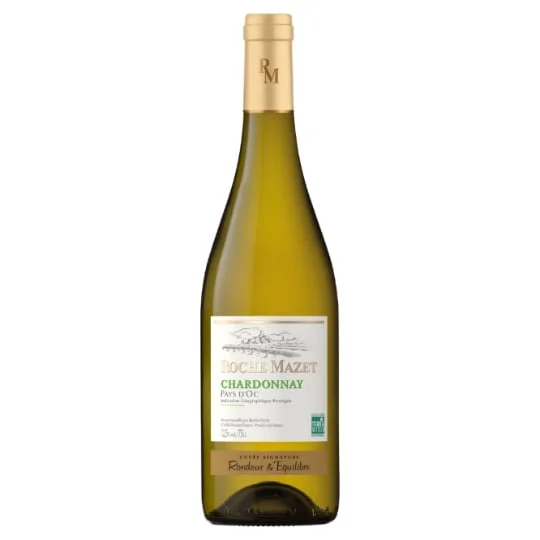 Vin Blanc Languedoc Roussillon I.G.P Pays d'OC CHARDONNAY