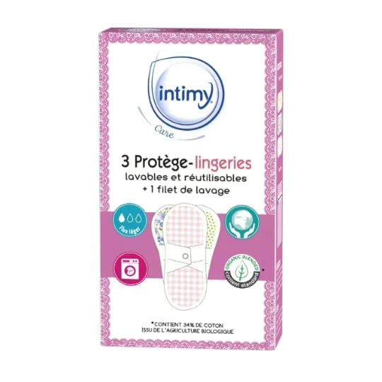 Protège-lingerie lavable et réutilisable CARE