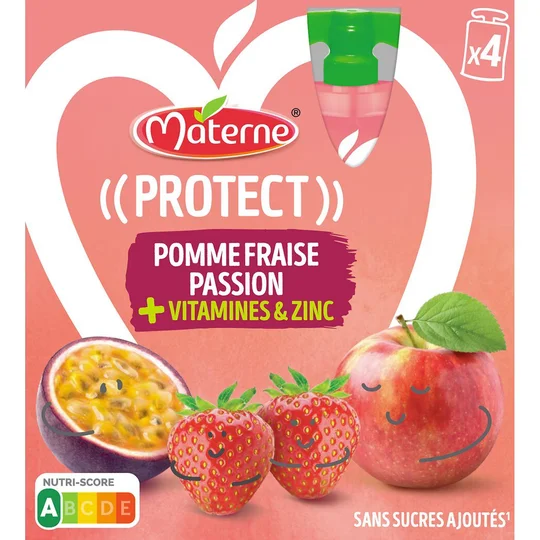 Compotes Gourdes "Protect" Vitamin &Zinc