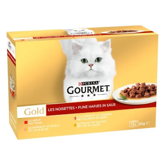 Pâtée pour chat Les Noisettes viandes