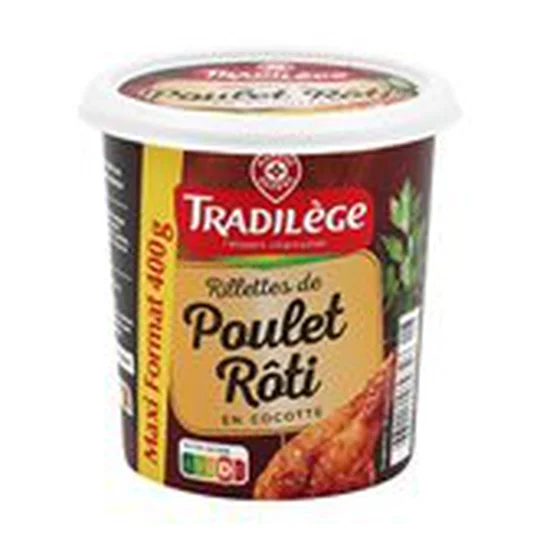 Rillettes poulet rôti Format familial