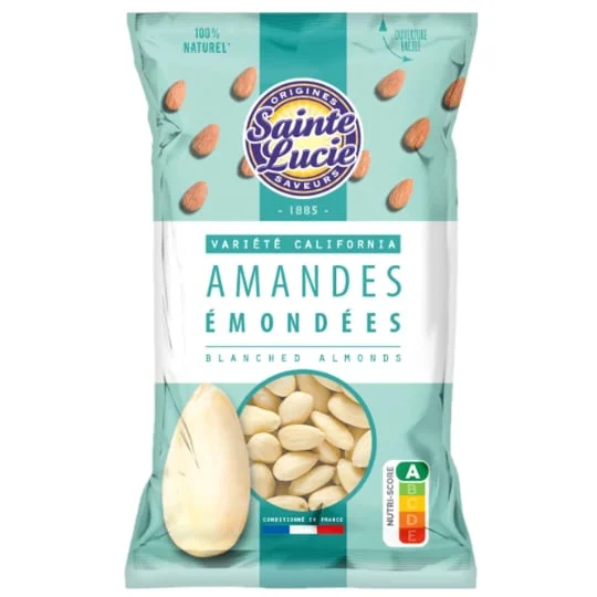 Amandes émondées