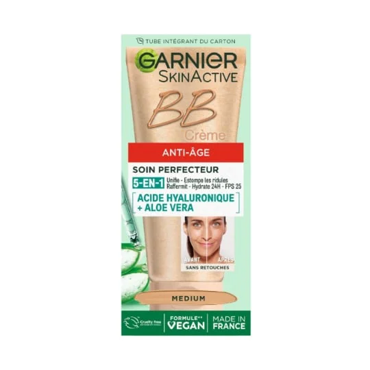 BB Crème 5-en-1 Anti-Âge Teinte Medium