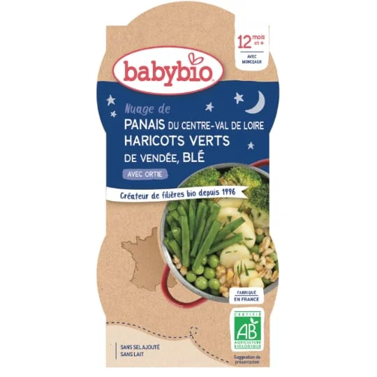 Plat bébé dès 12 mois, légumes