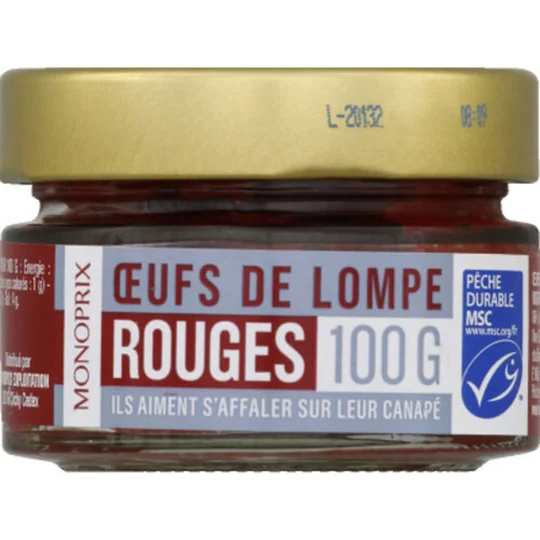 Oeufs de Lompe Rouges