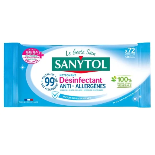 Lingette Anti-Allergènes