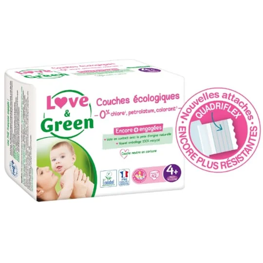 Couches bébé taille 4+ : 9-20 kg