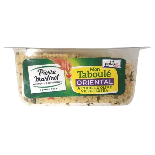 Salade Taboulé oriental à l'huile d'olive vierge extra