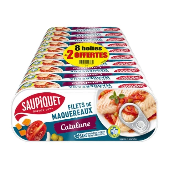 Filets de maquereaux catalane