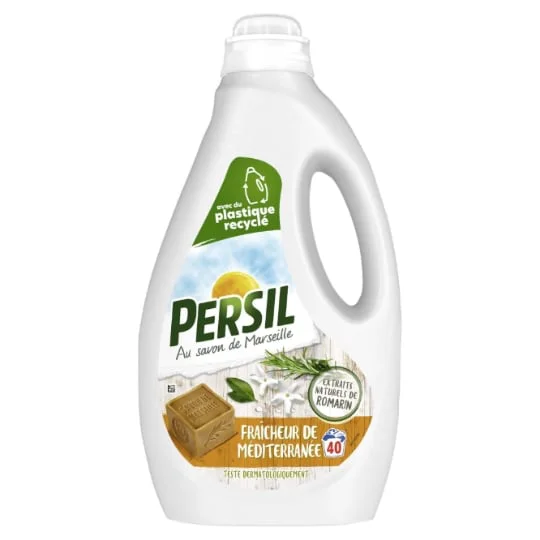 Lessive Liquide Fraîcheur De Méditerranée Aux Extraits Naturels De Romarin
