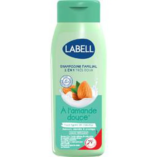 Shampooing familial 2 en 1 très doux à l'amande douce