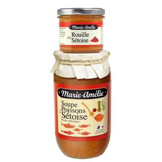 Soupe de poissons à la Sétoise + rouille