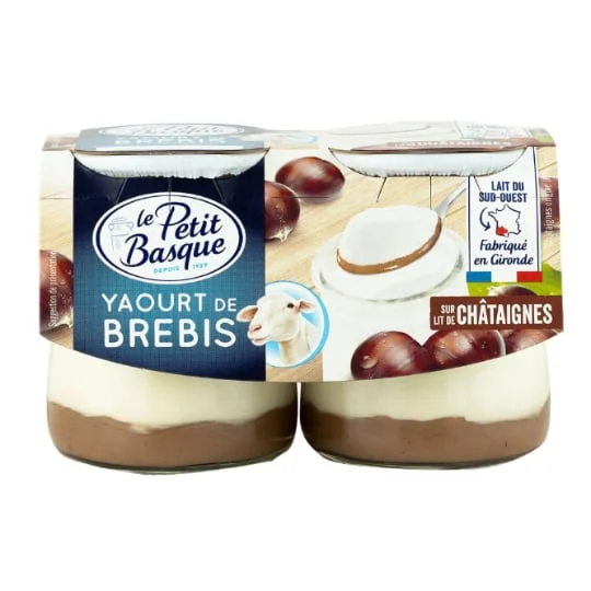 Yaourt de brebis châtaigne