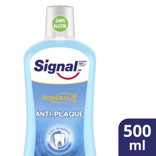 Bain de Bouche Anti-Plaque Anti-Bactérien Integral 8