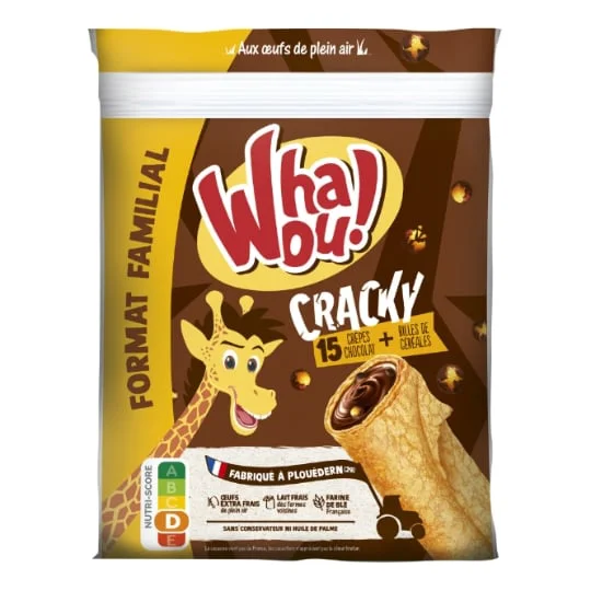 Crêpes chocolat/céréales