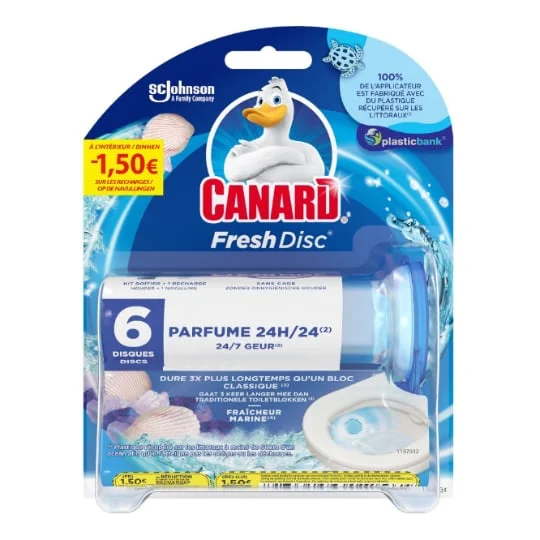 Fresh Disc - Disque nettoyant WC fraîcheur marine
