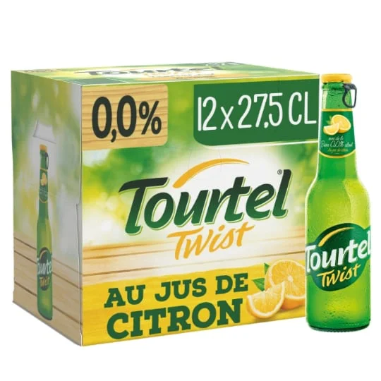 Bière au jus de Citron Sans Alcool Twist