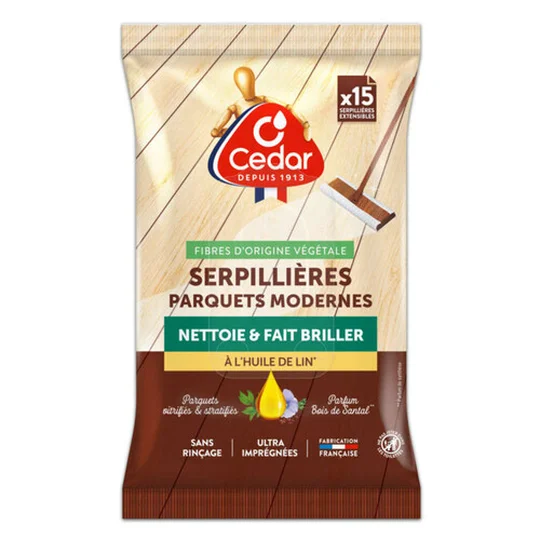 Cedar Serpillères Parquets Modernes