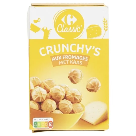 Biscuits apéritif gaufrettes fromage