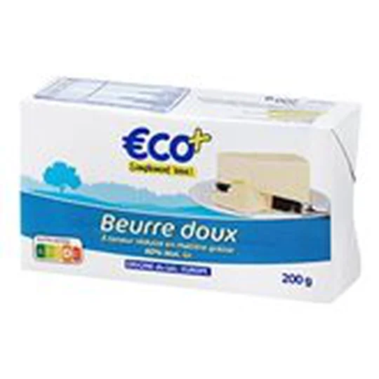 Beurre doux 60% M.G Plaquette