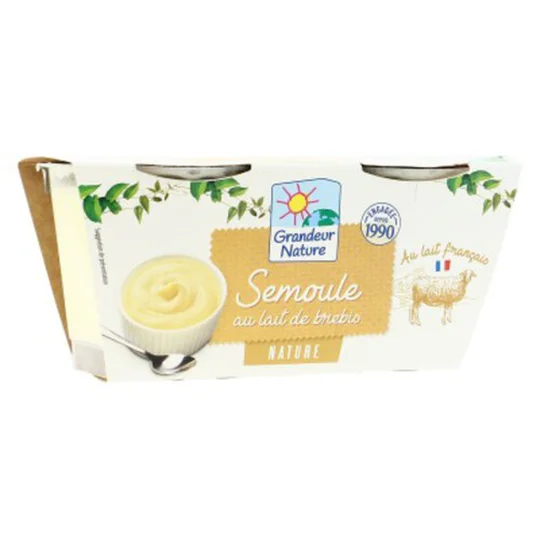 Semoule au Lait de Brebis Nature Bio