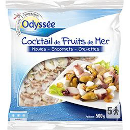 Cocktail de fruits de mer