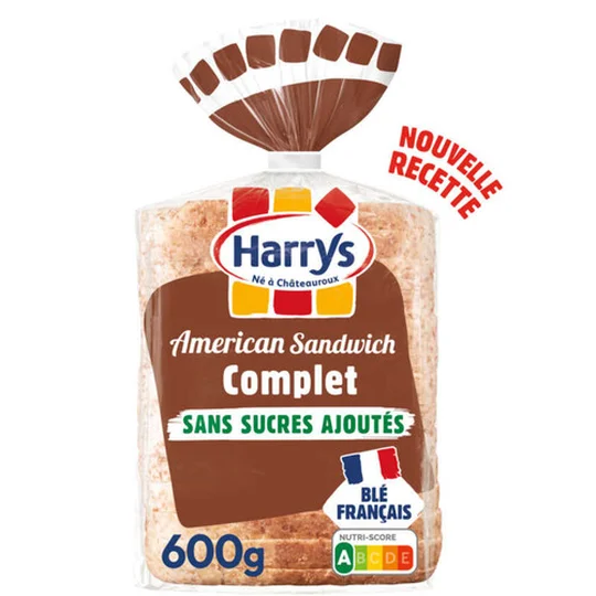 American sandwich complet sans sucres ajoutés