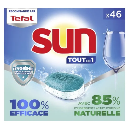 Capsules Lave Vaisselle Tout en 1 Hygiène Anti-Calcaire