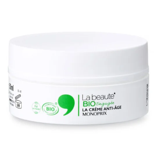 Monoprix La Beauté Bio Engagée La Crème Anti-Âge
