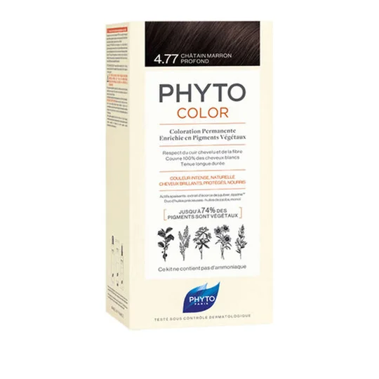 Phytosolba Phytocolor Coloration Permanante  4.77 Châtain Marron