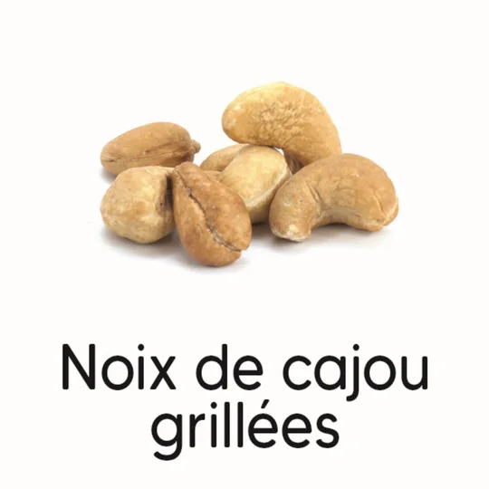 Noix de cajou grillées BIO en vrac