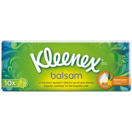 Mouchoirs balsam