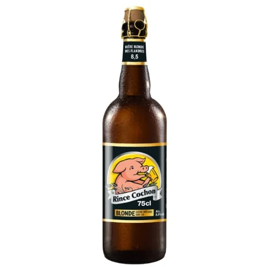 Bière blonde cuvée spéciale sur lie