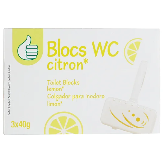 Blocs WC citron