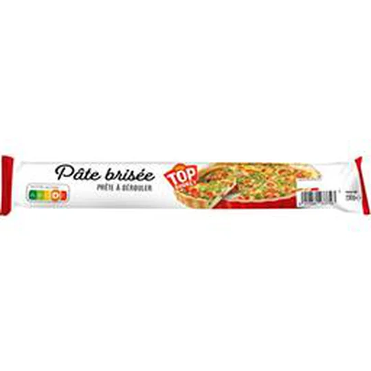 Pâte brisée prête à dérouler