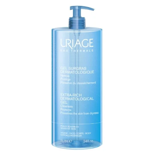 Gel nettoyant surgras dermatologique
