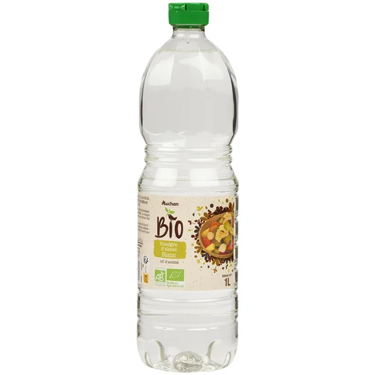 Vinaigre d'alcool blanc 6% d'acidité