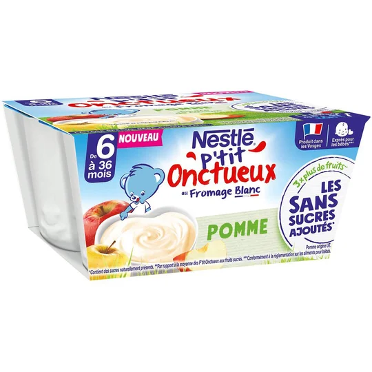 Dessert - P'tit Onctueux Pomme - 6mois