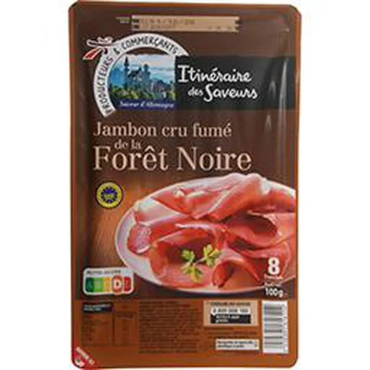 Saveur d'Allemagne - Jambon cru fumé de la Forêt Noire
