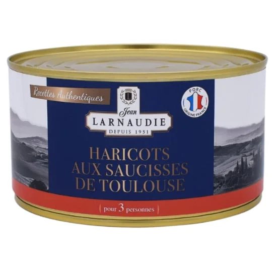 Haricot aux saucisses de Toulouse